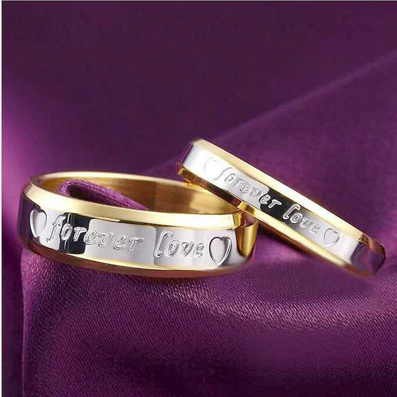Forever Love Couple Ring | Gold - Image 2