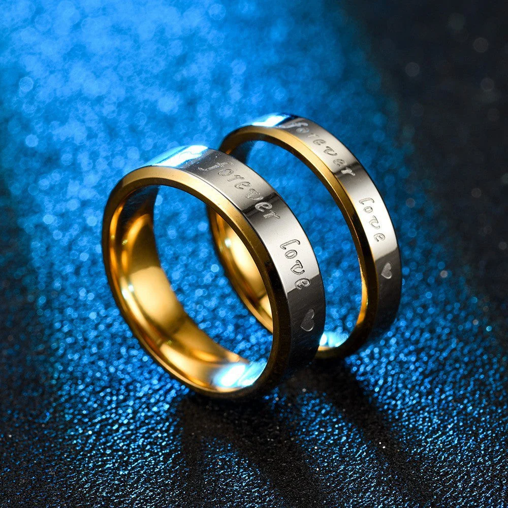Forever Love Couple Ring | Gold - Image 3