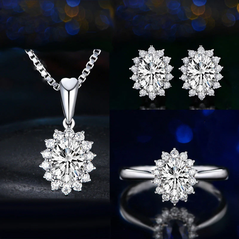 Sophia Fleurane Purple Set | White Gold - Image 2